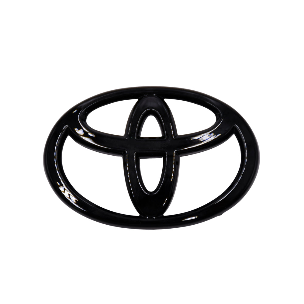TOYOTA Logo Steering Badge-BADGES-CARPLUS-Black-CARPLUS