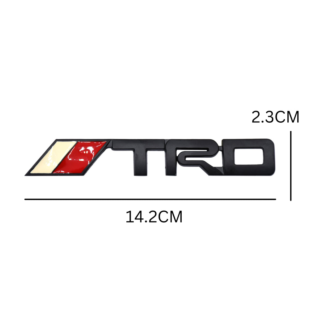
                  
                    TRD Emblem 3D Badge-BADGES-CARPLUS-Black With Red /White Stripe-CARPLUS
                  
                