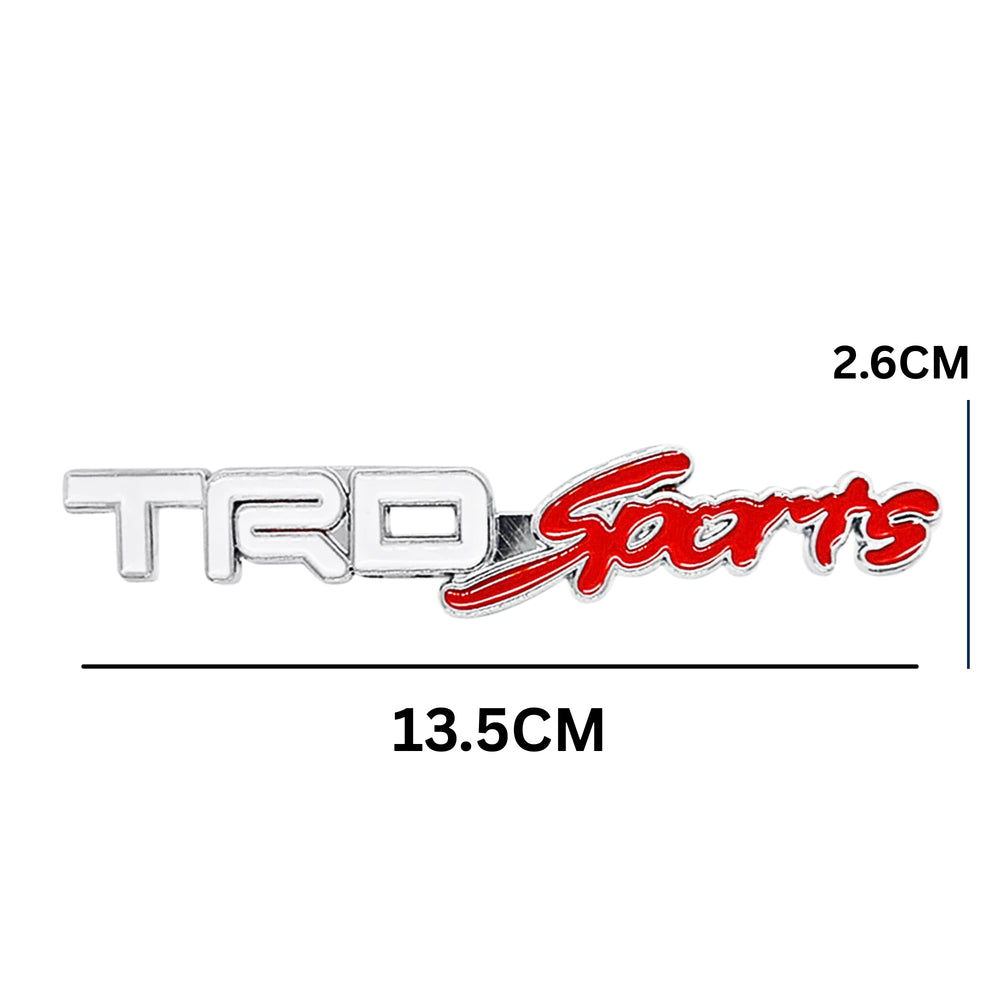 
                  
                    TRD SPORTS Emblem 3D Badge-BADGES-CARPLUS-Silver & Red - D1-CARPLUS
                  
                
