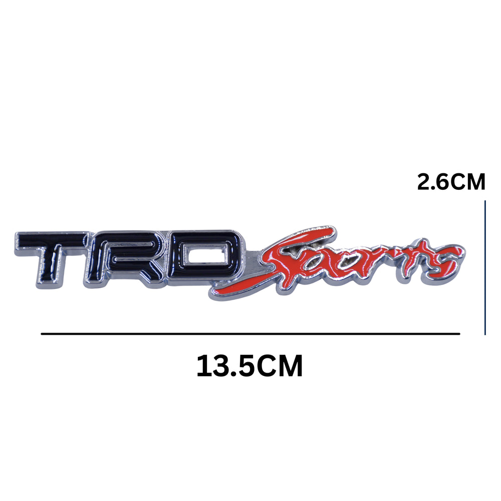 
                  
                    TRD SPORTS Emblem 3D Badge-BADGES-CARPLUS-Silver & Red - D1-CARPLUS
                  
                