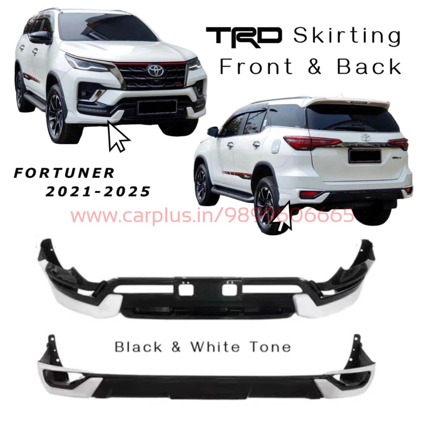 
                  
                    TRD Skirting for Fortuner (Set of 2pcs)-SPECIFIC SIDE STEPPER-RETRO SOLUTIONS-CARPLUS
                  
                