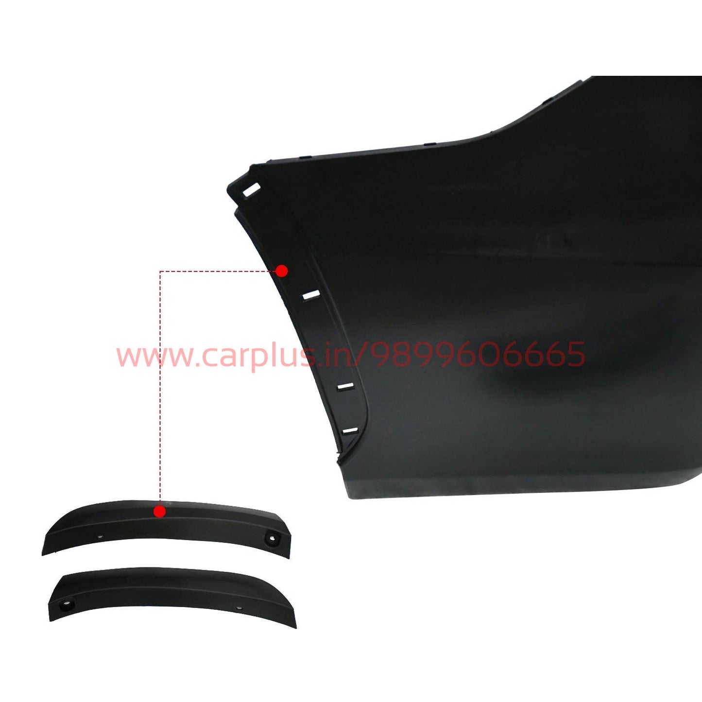 
                  
                    Rear Bumper For Toyota Fortuner - 2016+ (TRD)-BUMPER PROTECTOR-RETRO SOLUTIONS-CARPLUS
                  
                