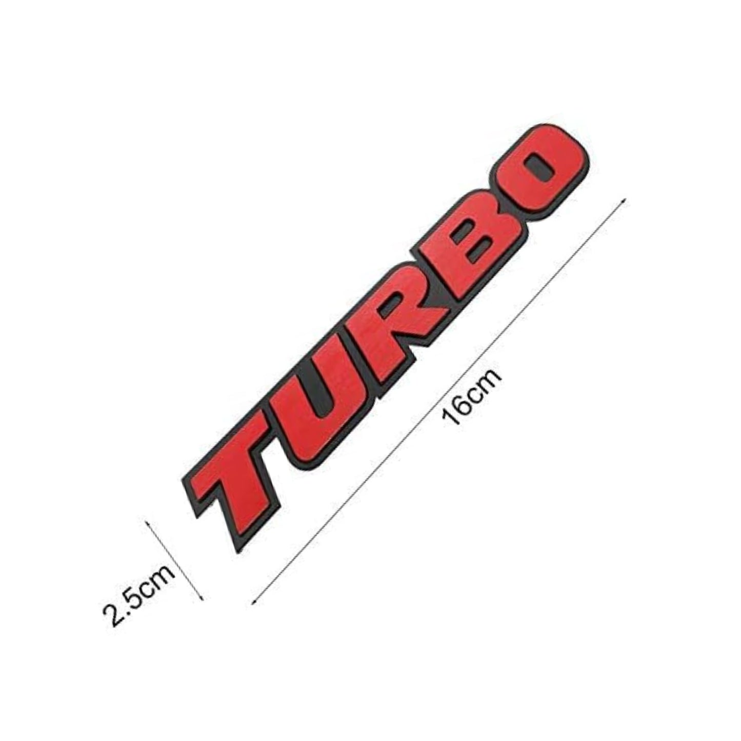 
                  
                    TURBO Emblem 3D Badge-BADGES-CARPLUS-Red & Black-CARPLUS
                  
                