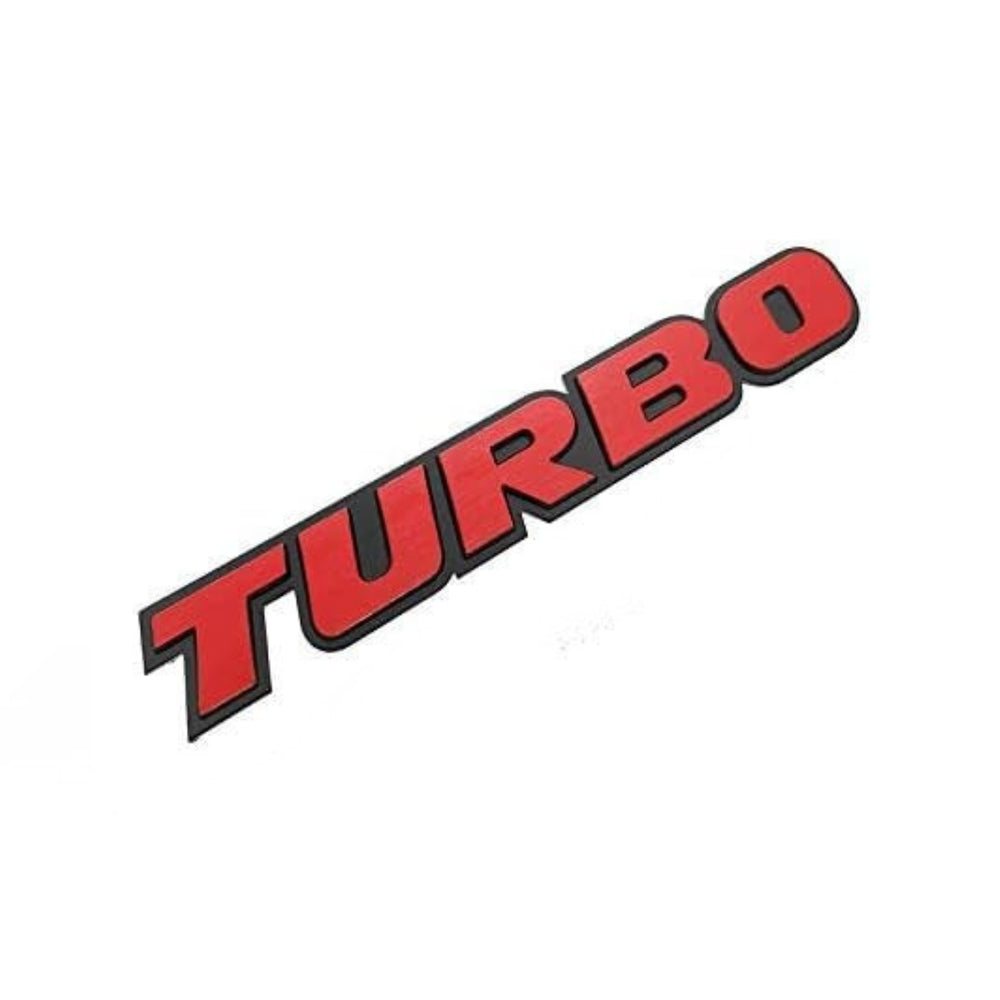 
                  
                    TURBO Emblem 3D Badge-BADGES-CARPLUS-Red & Black-CARPLUS
                  
                