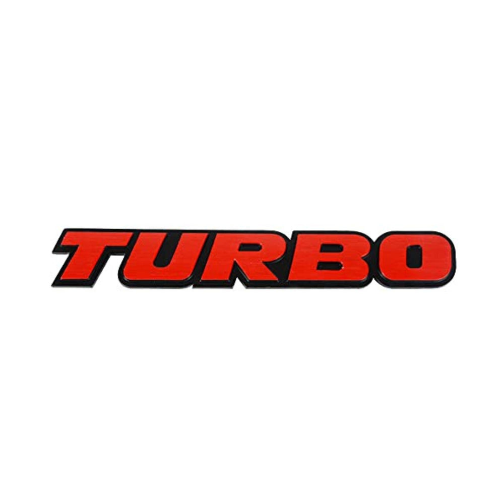 
                  
                    TURBO Emblem 3D Badge-BADGES-CARPLUS-Red & Black-CARPLUS
                  
                