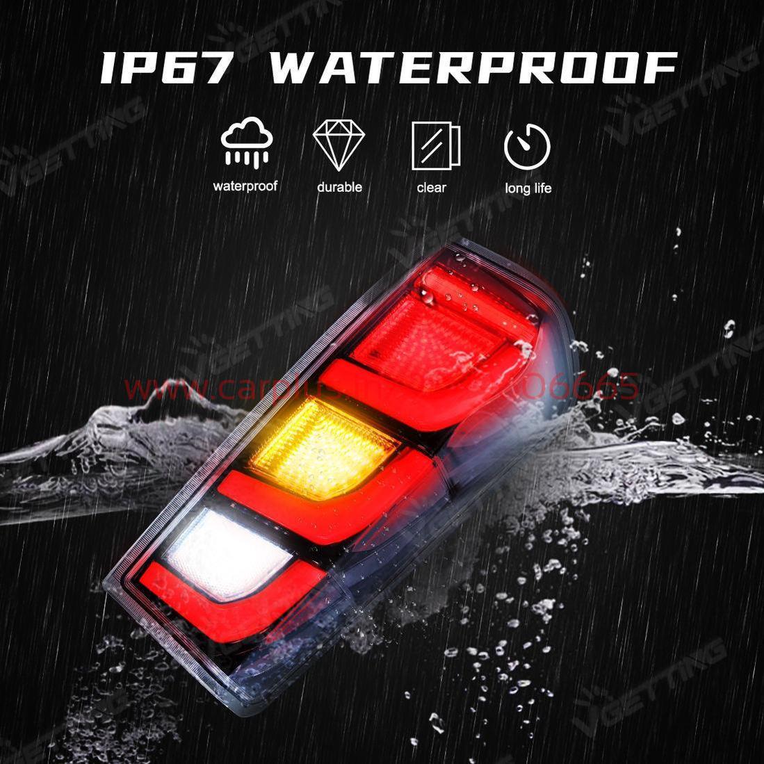 
                  
                    Isuzu Dmax Tail Lights-AFTERMARKET TAIL LAMP-RETRO-Clear-CARPLUS
                  
                