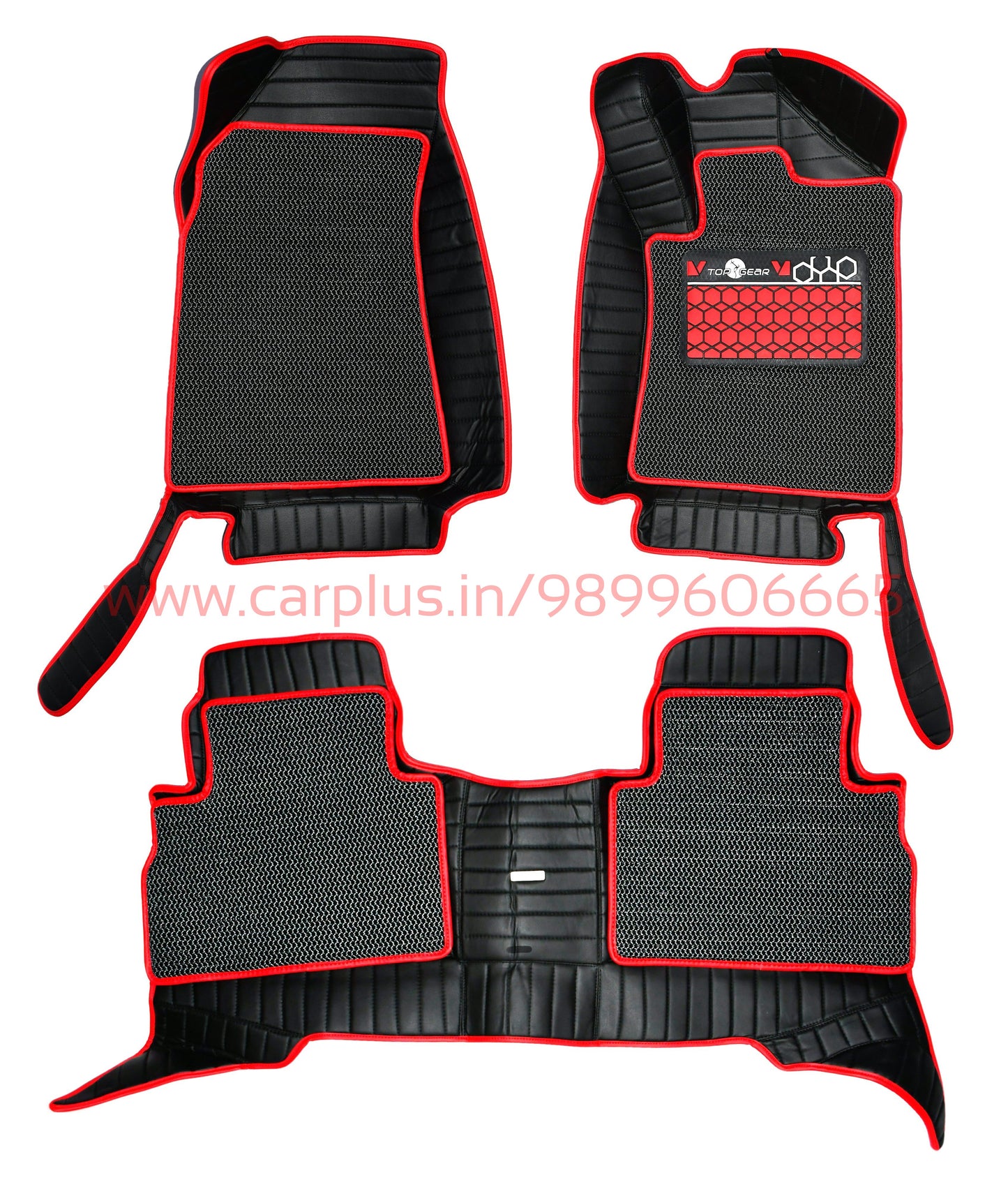 
                  
                    Top Gear 4D Boss HC Leatherite Car Mats for MG ZS EV-Red//Black(HC-Silver//Black)-7D MATS-TOP GEAR-CARPLUS
                  
                