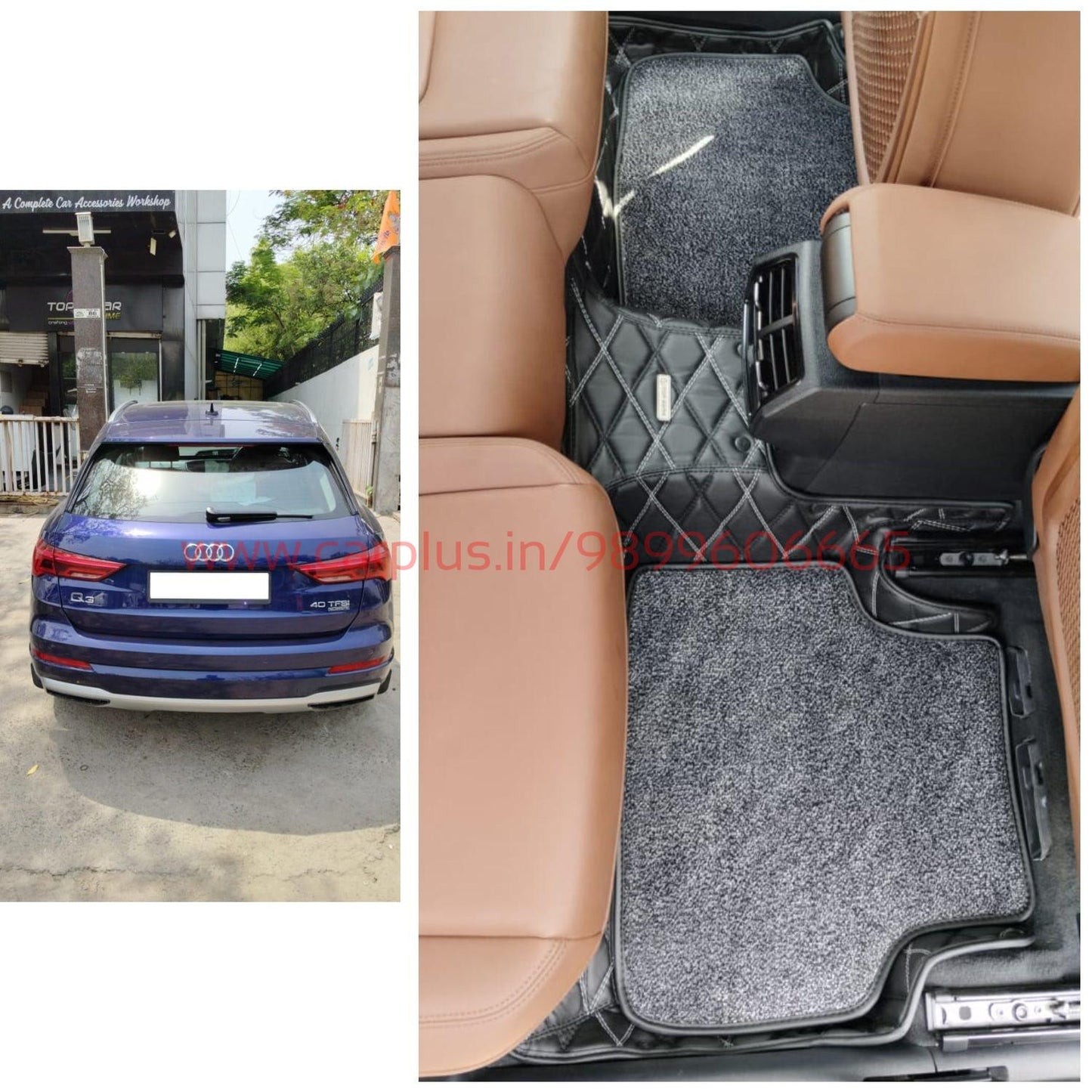 
                  
                    Top Gear 4D Pristine Coral Car Mats for Audi Q3 II-Crown Black(UM-Pepper)-TOP GEAR-CARPLUS
                  
                