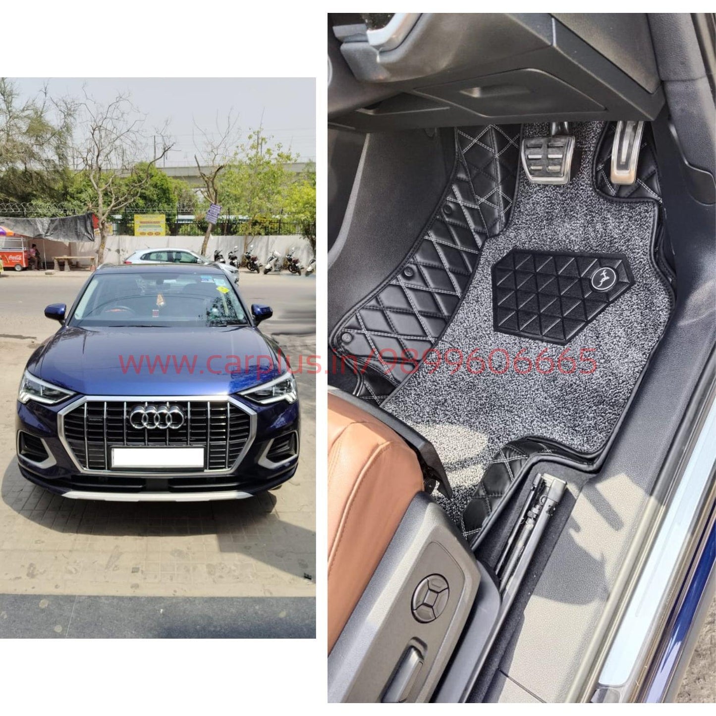 
                  
                    Top Gear 4D Pristine Coral Car Mats for Audi Q3 II-Crown Black(UM-Pepper)-TOP GEAR-CARPLUS
                  
                