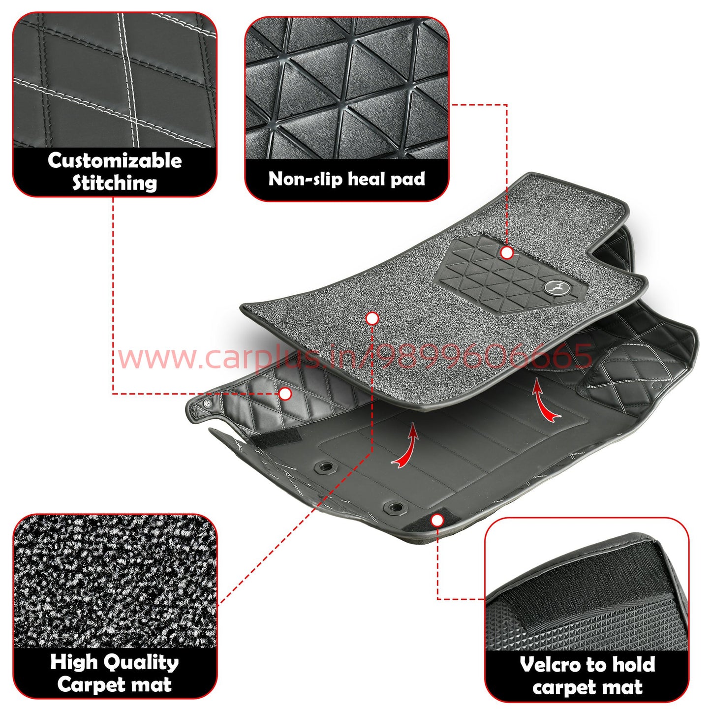 
                  
                    Top Gear 4D Pristine Coral Car Mats for Mahindra Thar III AT-Crown Black(UM-Pepper)-7D MATS-TOP GEAR-CARPLUS
                  
                