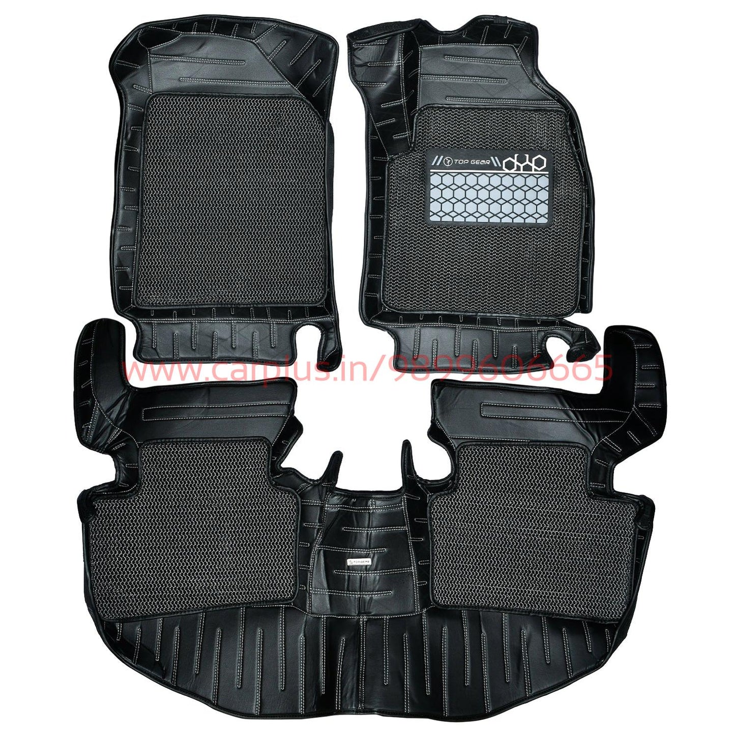 Top Gear 4D Pristine Topaz Car Mats for Hyundai Creta II AT/MTGlory W