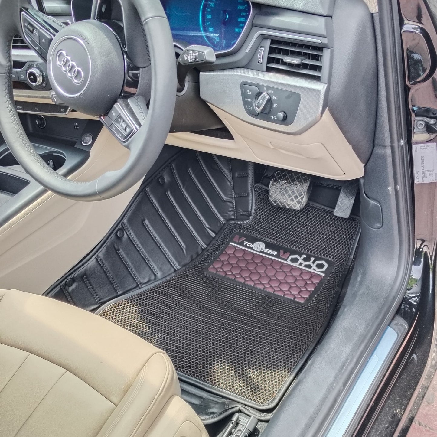 
                  
                    Top Gear 4D Rody HC Leatherite Car Mats for Audi A4 II-Black(HC-Coffee)-7D MATS-TOP GEAR-CARPLUS
                  
                