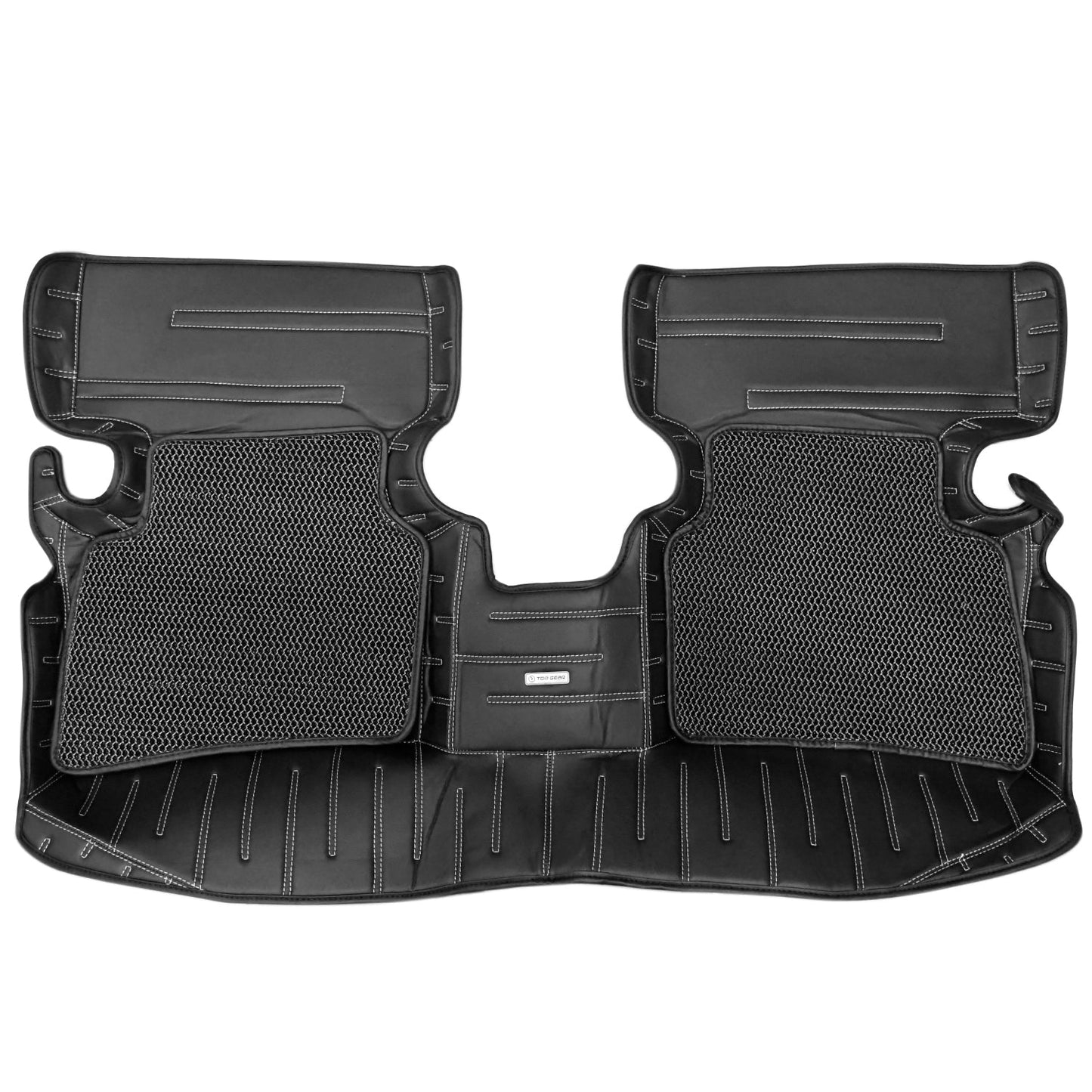 
                  
                    Top Gear 4D Rody HC Leatherite Car Mats for Hyundai Verna III-AT - Black ( HC-Silver // Black)-TOP GEAR-CARPLUS
                  
                