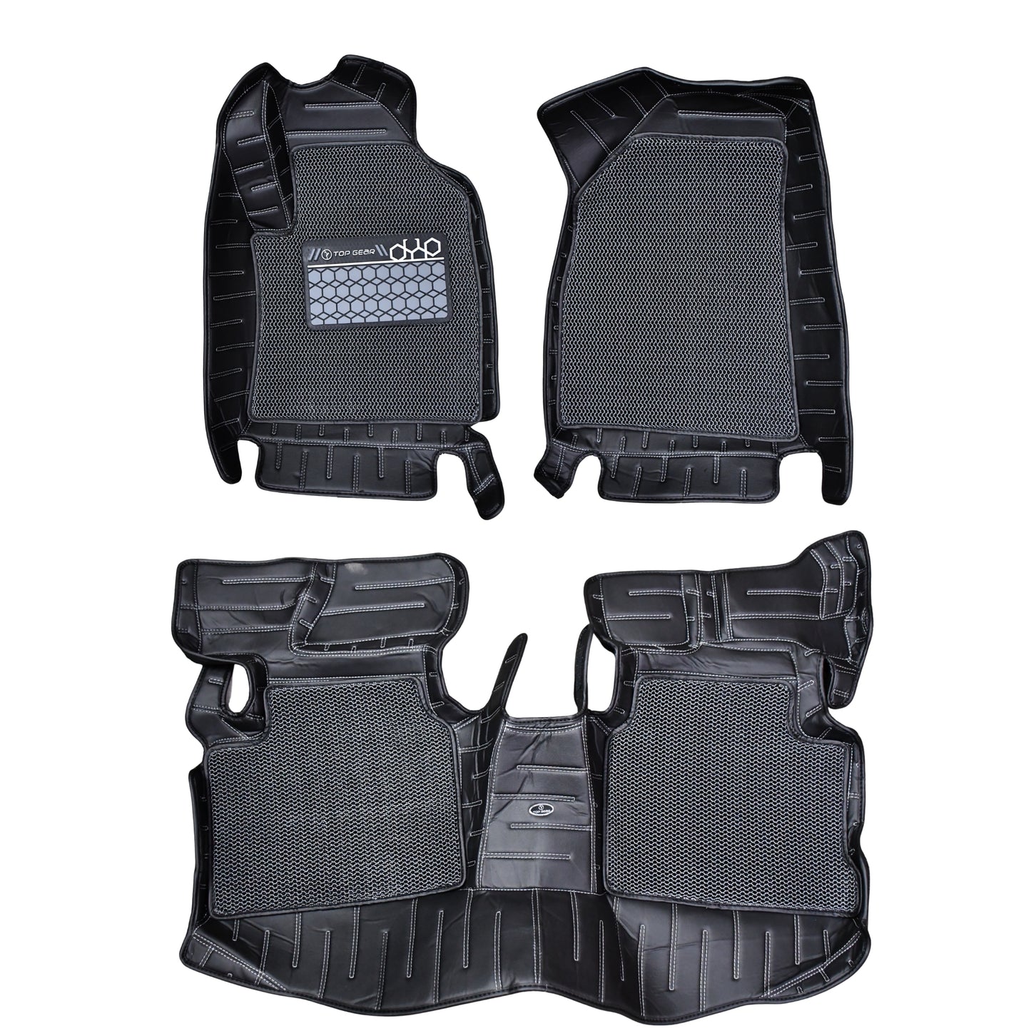 
                  
                    Top Gear 4D Rody HC Leatherite Car Mats for Kia Seltos 2nd Gen-Black(Silver//Black)-7D MATS-TOP GEAR-CARPLUS
                  
                