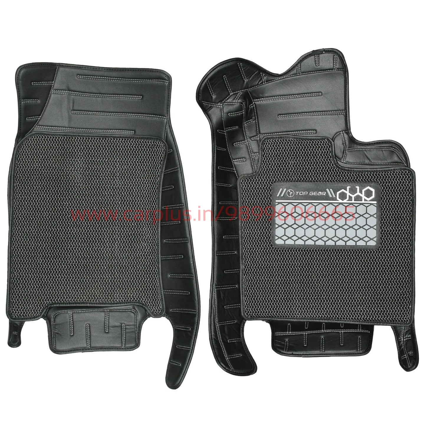 
                  
                    Top Gear 4D Rody HC Leatherite Car Mats for MG Hector Plus(6)-Black(HC-Silver//Black)-7D MATS-TOP GEAR-CARPLUS
                  
                