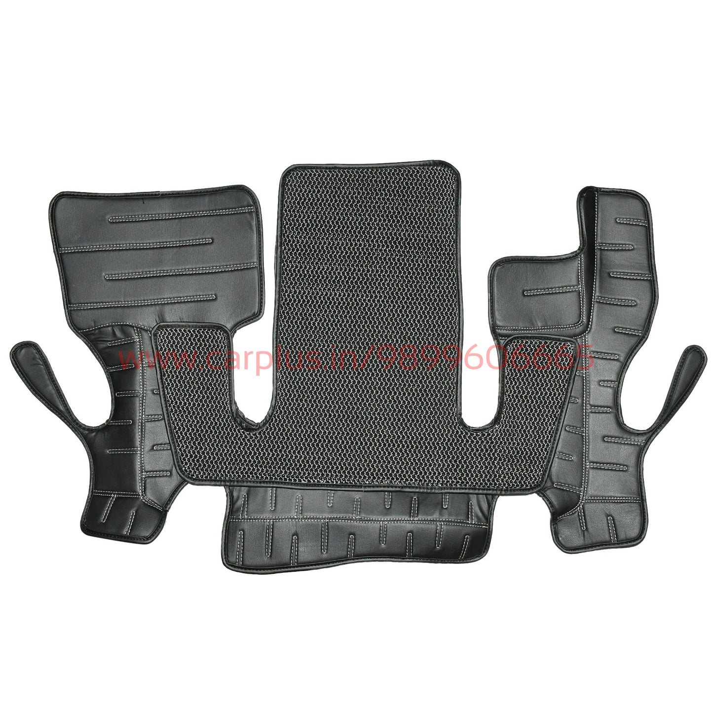 
                  
                    Top Gear 4D Rody HC Leatherite Car Mats for MG Hector Plus(6)-Black(HC-Silver//Black)-7D MATS-TOP GEAR-CARPLUS
                  
                