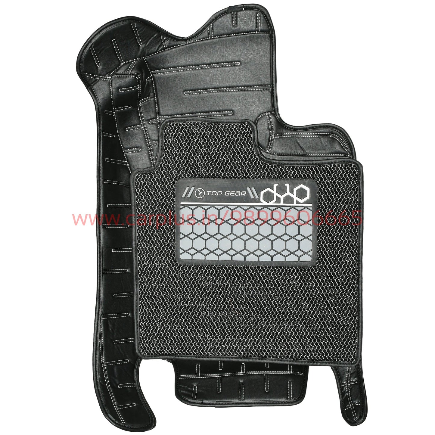 
                  
                    Top Gear 4D Rody HC Leatherite Car Mats for MG Hector Plus(6)-Black(HC-Silver//Black)-7D MATS-TOP GEAR-CARPLUS
                  
                