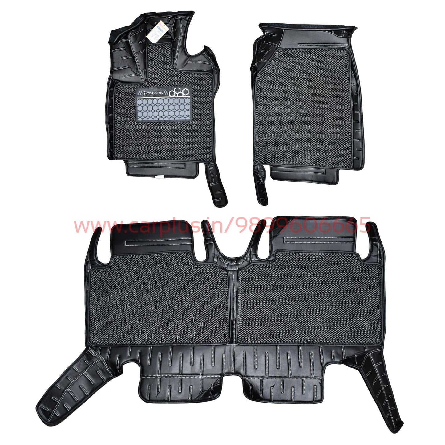 
                  
                    Top Gear 4D Rody HC Leatherite Car Mats for Mahindra BE 6 - Black (HC-Silver//Black)-7D MATS-TOP GEAR-CARPLUS
                  
                
