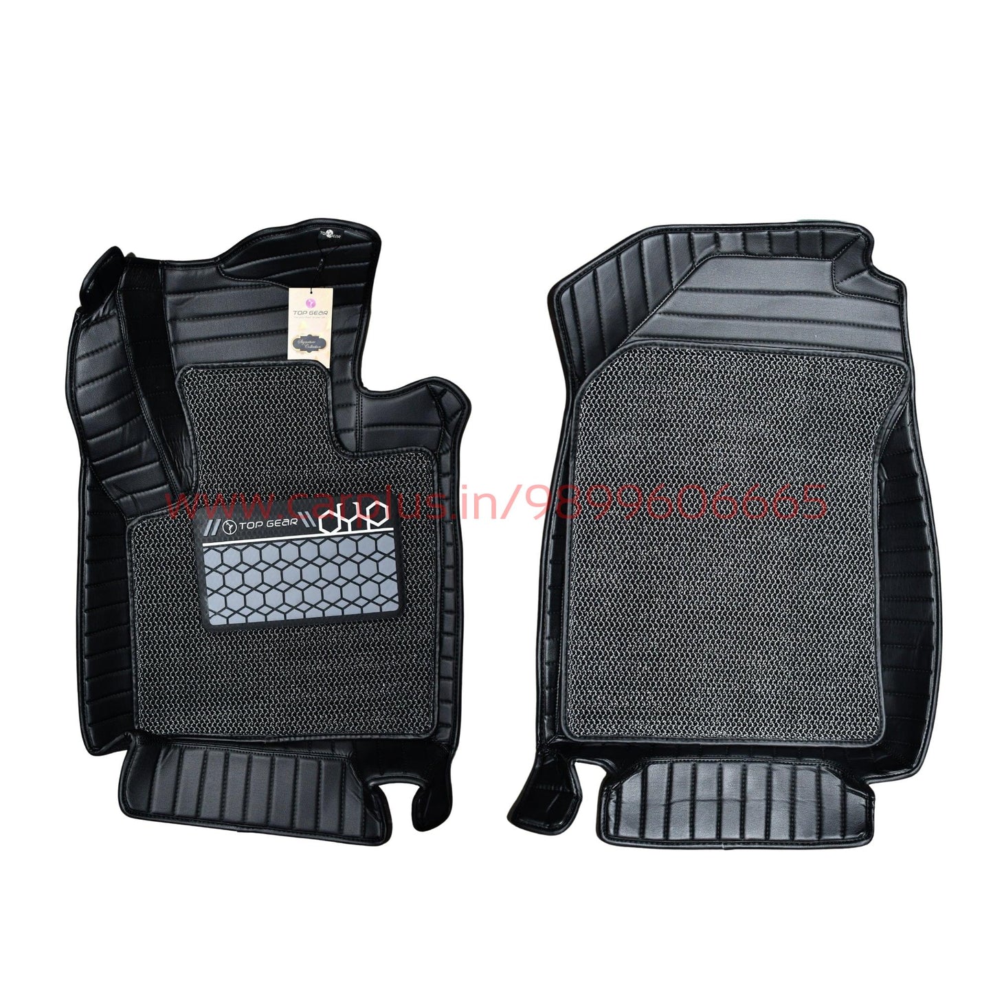 
                  
                    Top Gear 4D Rody HC Leatherite Mats for Mahindra XUV 700 (1st GEN, Black,HC-Silver//Black)-7D MATS-TOP GEAR-CARPLUS
                  
                