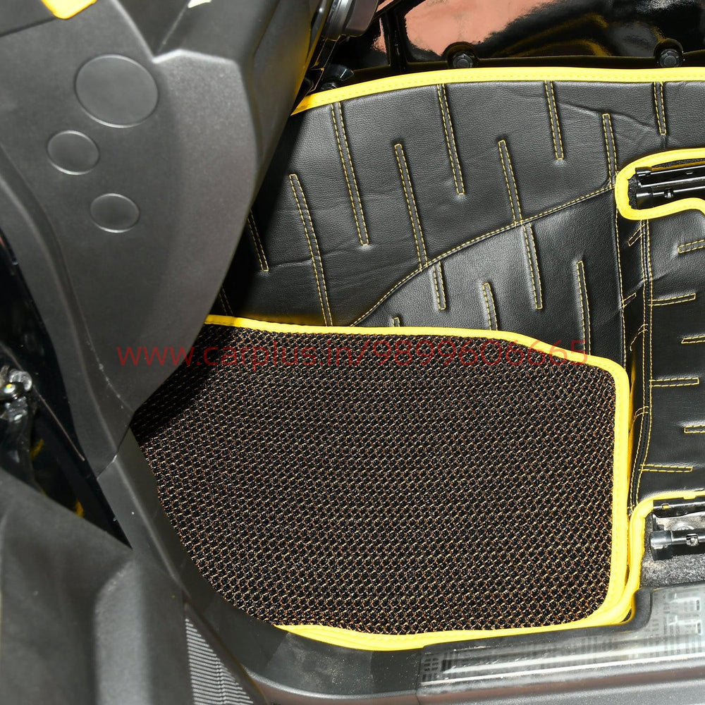 
                  
                    Top Gear 4D Rody HC Leatherite Car Mats for Maruti Suzuki Jimny -Lemon// Black ( HC-Rust // Black)-7D MATS-TOP GEAR-CARPLUS
                  
                
