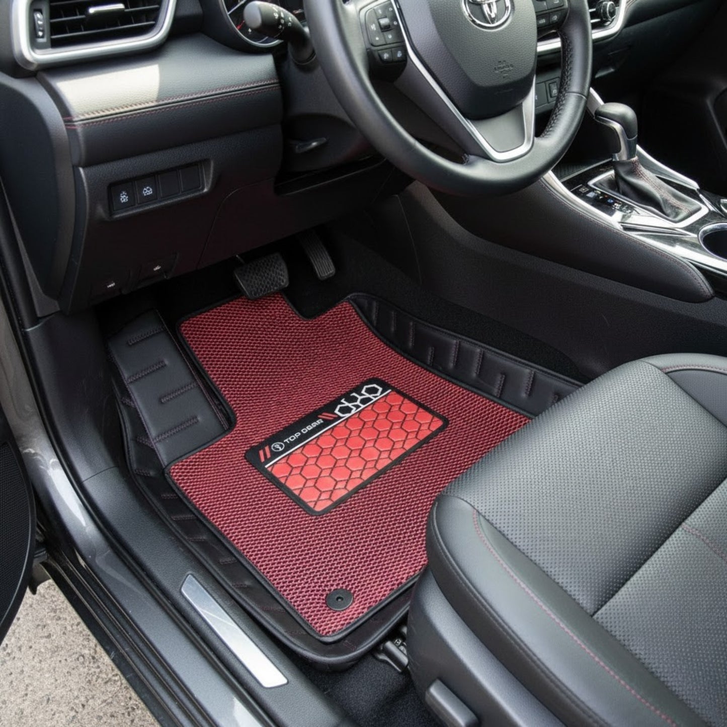 
                  
                    Top Gear 4D Rody HC Leatherite Car Mats for Toyota Hycross Black-HC-Red//Black-MATS-TOP GEAR-CARPLUS
                  
                