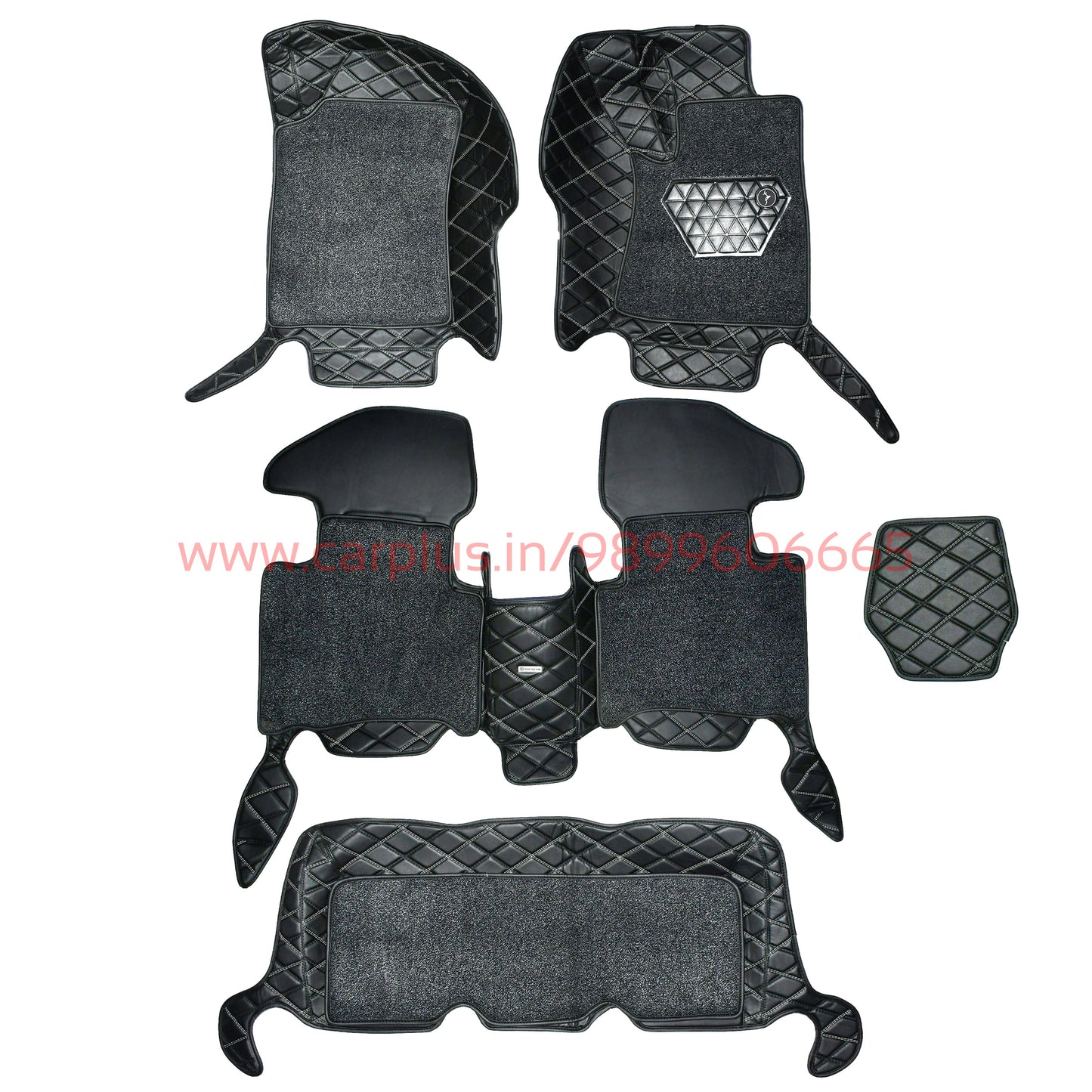
                  
                    Top Gear 4D Rody HC Leatherite Car Mats for Toyota Hycross Black-HC-Silver//Black-7D MATS-TOP GEAR-CARPLUS
                  
                