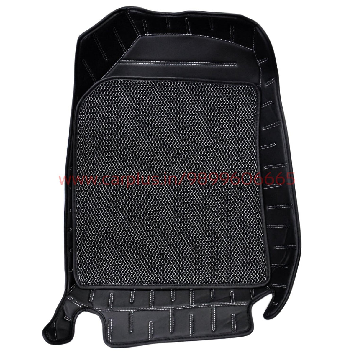 Top Gear 4D Rody HC Leatherite Mats for KIA IIBlack(HCSilver