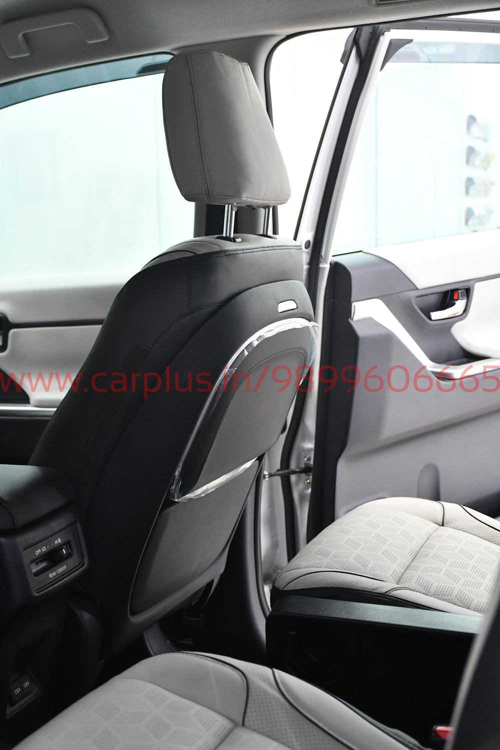 Top Gear GO BUDDY Multifunctional Car Seat Tray With Ambient Light for Toyota Hycross (Set Of 2 pcs)
