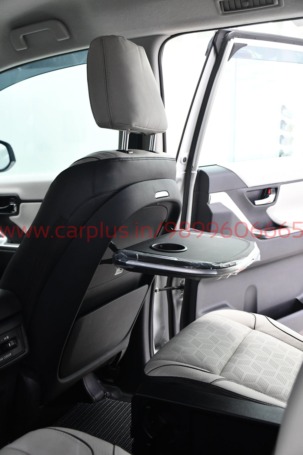 Top Gear GO BUDDY Multifunctional Car Seat Tray With Ambient Light for Toyota Hycross (Set Of 2 pcs)