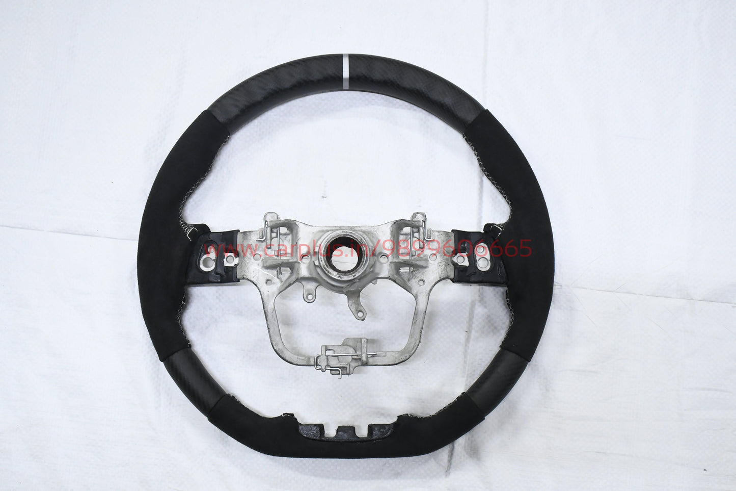 
                  
                    KMH Modified Steering Wheel For Toyota Hycross -Matte Carbon Fiber Alcantara Sport-STEERING WHEEL-RETRO SOLUTIONS-CARPLUS
                  
                