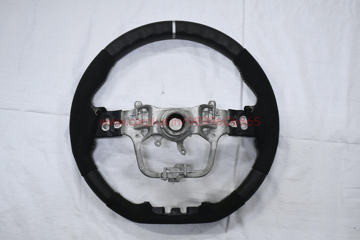 
                  
                    KMH Modified Steering Wheel For Toyota Hycross -Matte Carbon Fiber Alcantara Sport-STEERING WHEEL-RETRO SOLUTIONS-CARPLUS
                  
                