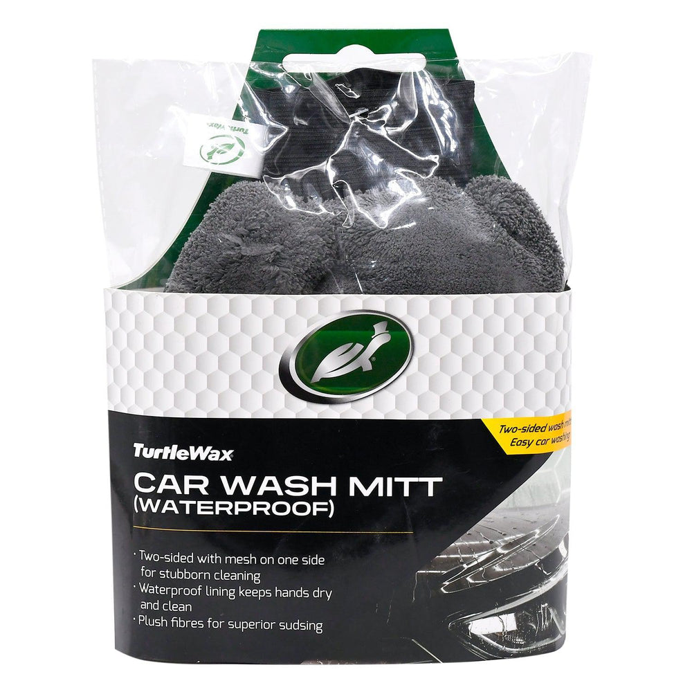 TurtleWax Microfiber Car Wash Mitt(Waterproof)-TOWELS & MITTS-TURTLEWAX-CARPLUS