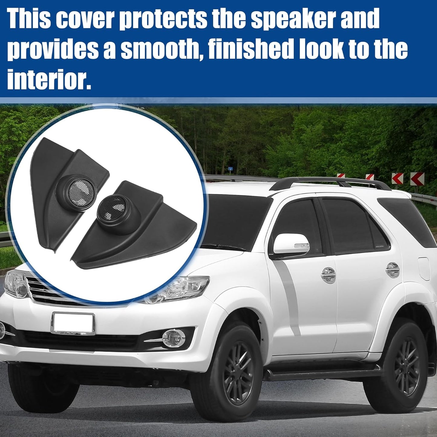 
                  
                    Tweeter Sash for Toyota Fortuner (2nd Gen) / Set Of 2 Pcs-TWEETER-TOYOTA-CARPLUS
                  
                