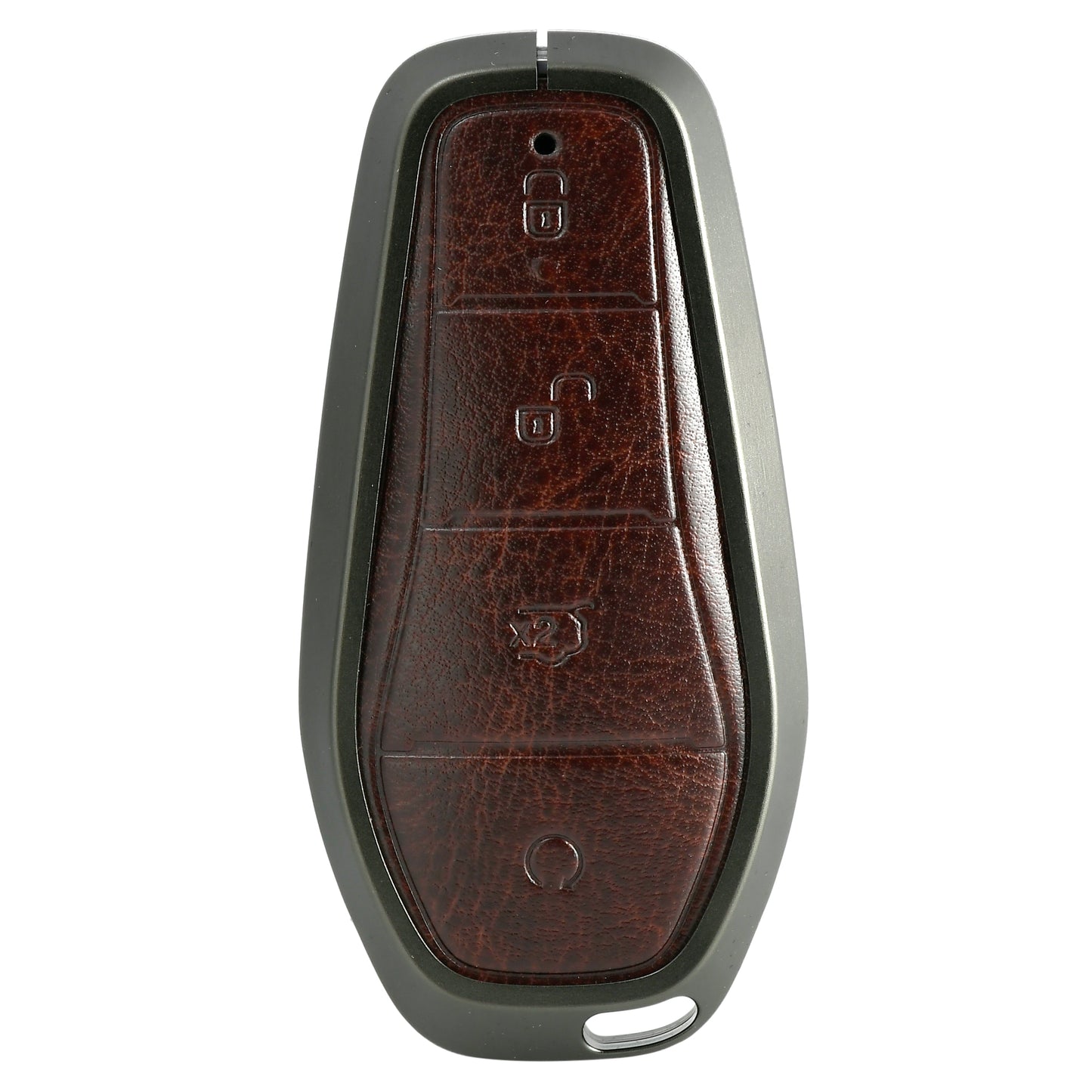 
                  
                    KMH Aluminium Alloy with Leather Car Key Cover Compatible for BYD Atto-3 4 Button Smart Key
                  
                