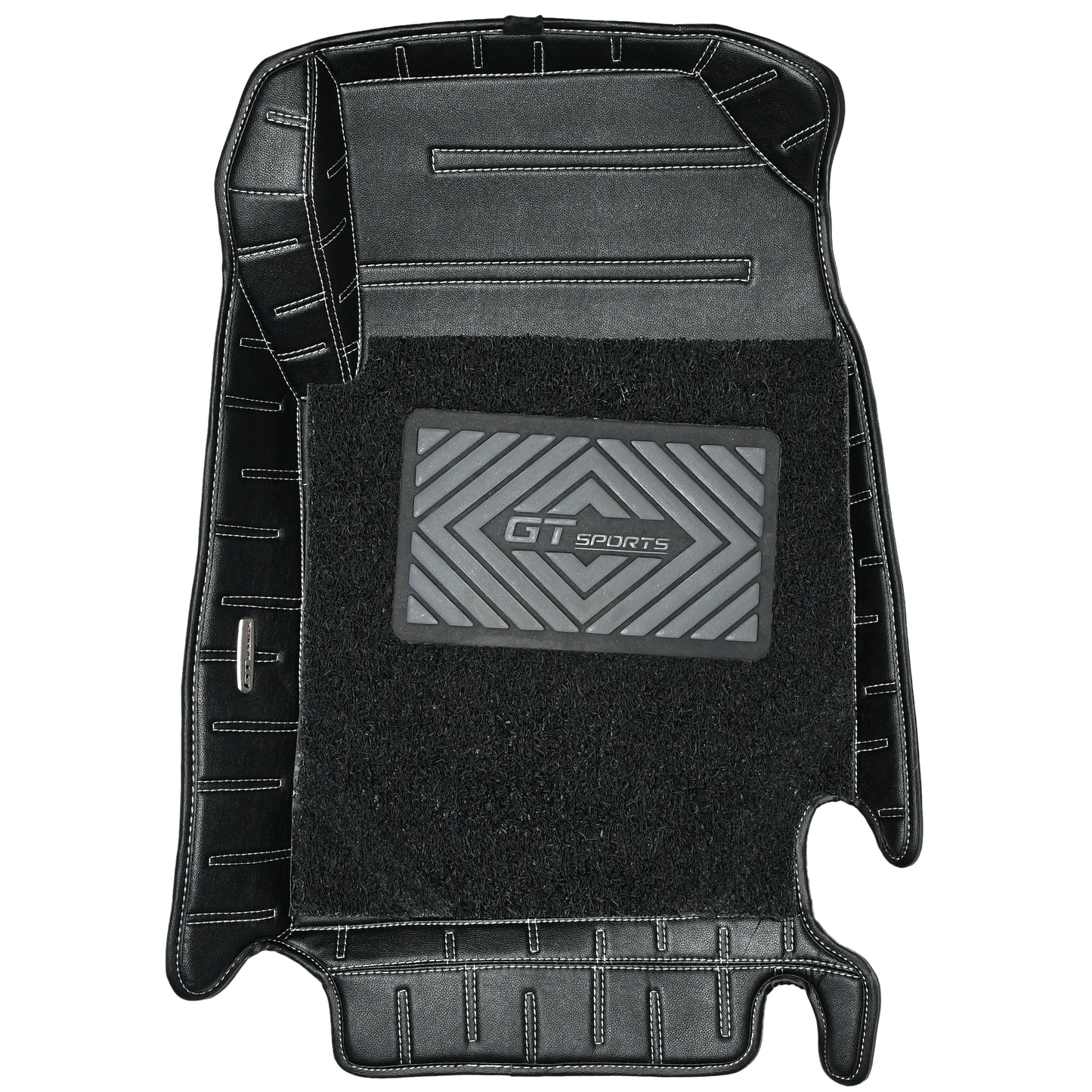 
                  
                    GT Sports 7D Leatherite Car Mats With Grass for Hyundai Verna 6th Gen-Black With Silver Stiching(GM-Black)
                  
                