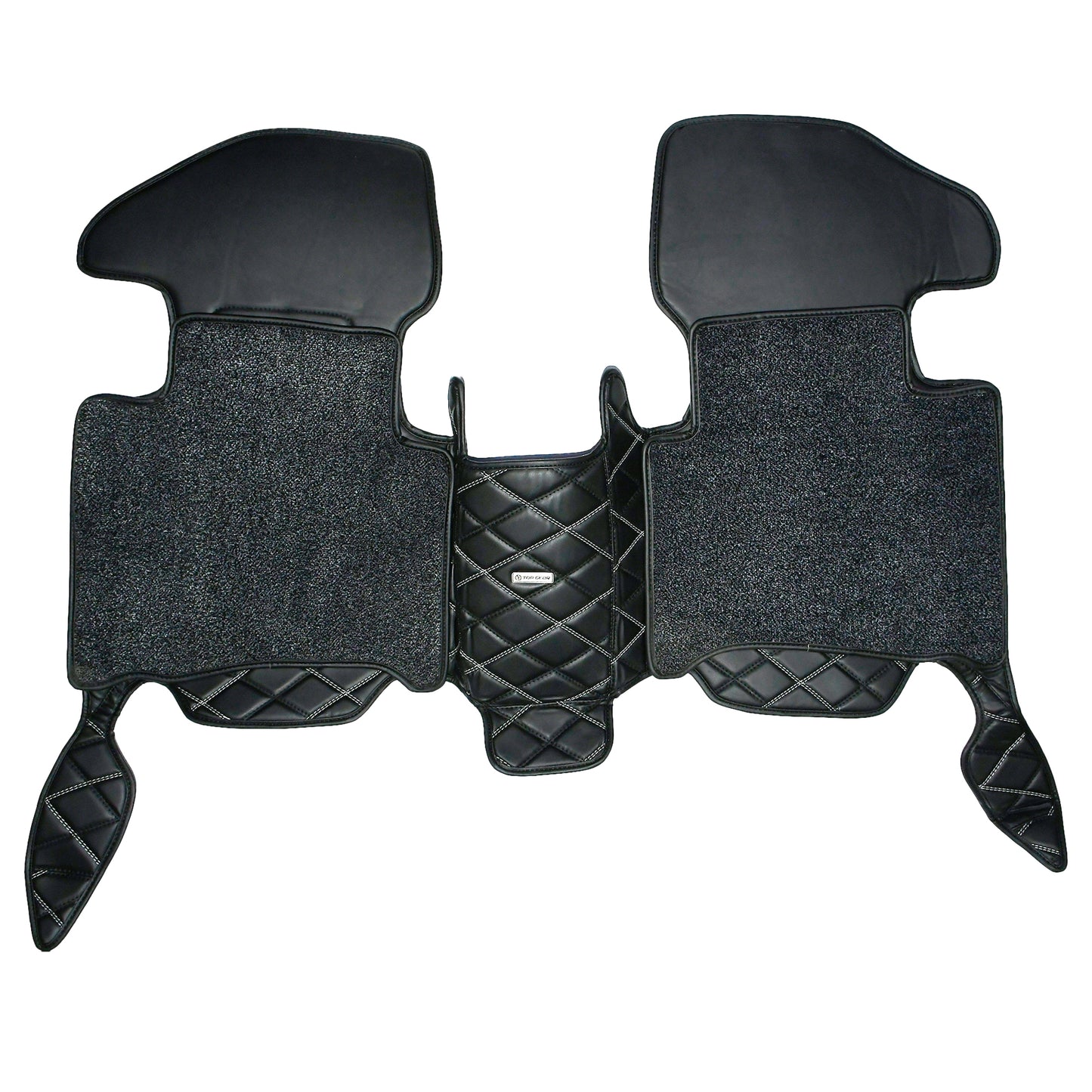 
                  
                    Top Gear 4D Rody HC Leatherite Car Mats for Toyota Hycross Black-HC-Silver//Black
                  
                