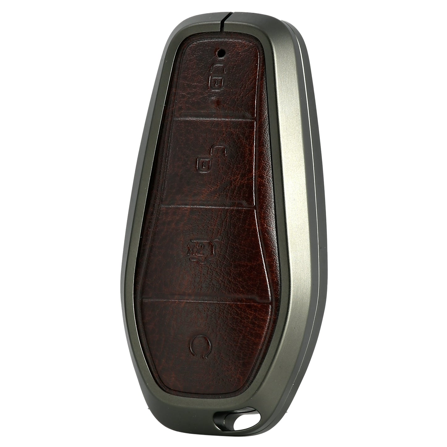 
                  
                    KMH Aluminium Alloy with Leather Car Key Cover Compatible for BYD Atto-3 4 Button Smart Key
                  
                