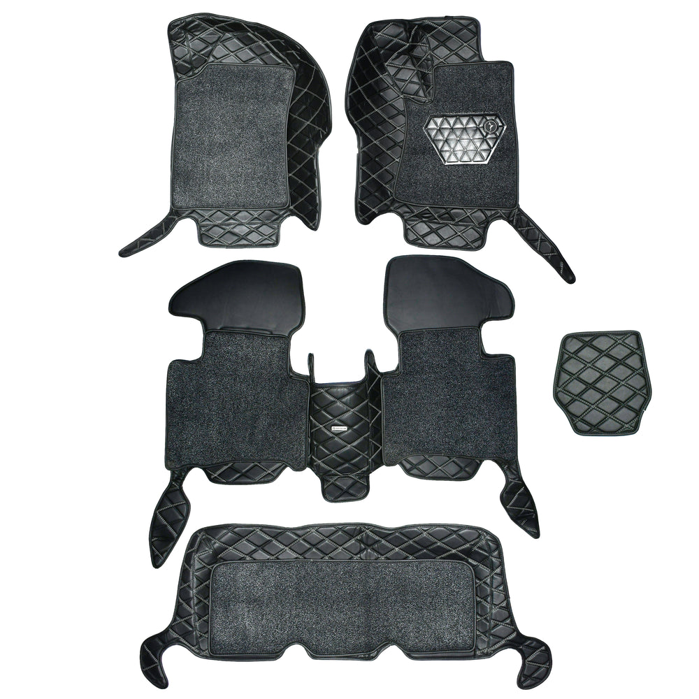 
                  
                    Top Gear 4D Rody HC Leatherite Car Mats for Toyota Hycross Black-HC-Silver//Black
                  
                