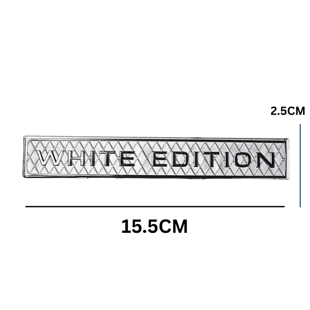 
                  
                    WHITE EDITION Emblem 3D Badge-BADGES-CARPLUS-CARPLUS
                  
                