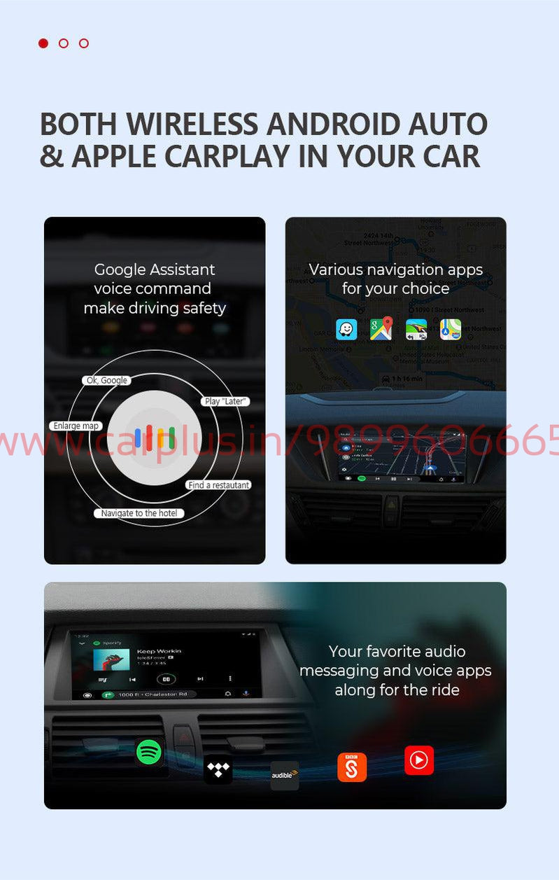 
                  
                    KMH Wireless Apple Car Play and Android Box(CPA 300)-CARPLAY-KMH-CARPLUS
                  
                