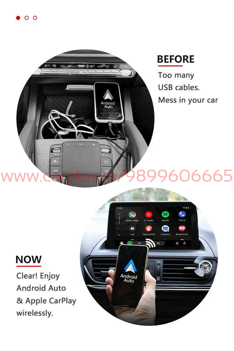 Q-Zinkopoo Wireless Carplay Adapter for Android India