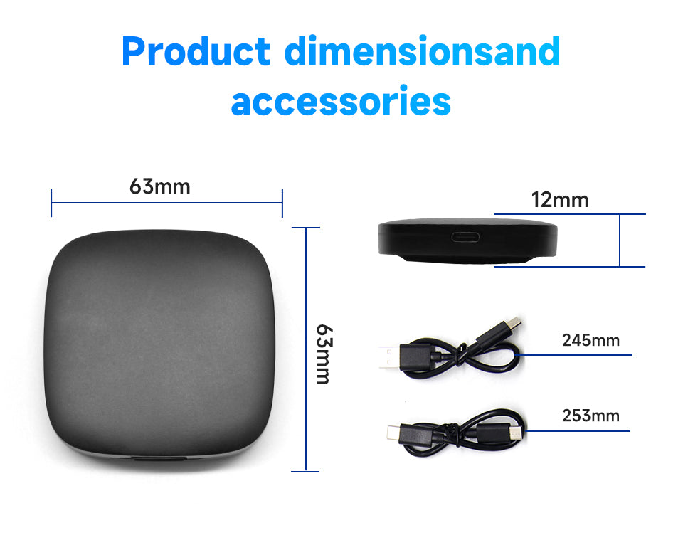 
                  
                    Wireless Carplay Android Auto-CA91(2GB+32GB / Android 13)-CARPLAY-KMH-CARPLUS
                  
                