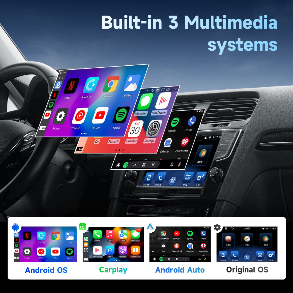 
                  
                    Wireless Carplay Android Auto-CA91(2GB+32GB / Android 13)-CARPLAY-KMH-CARPLUS
                  
                
