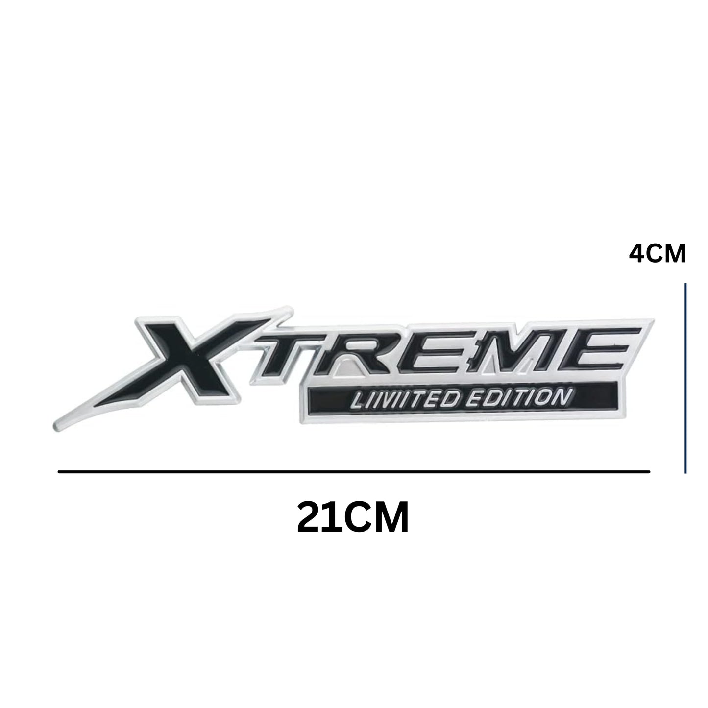 
                  
                    XTREME LIMITED EDITION Emblem 3D Badge-BADGES-CARPLUS-Black & Silver-CARPLUS
                  
                
