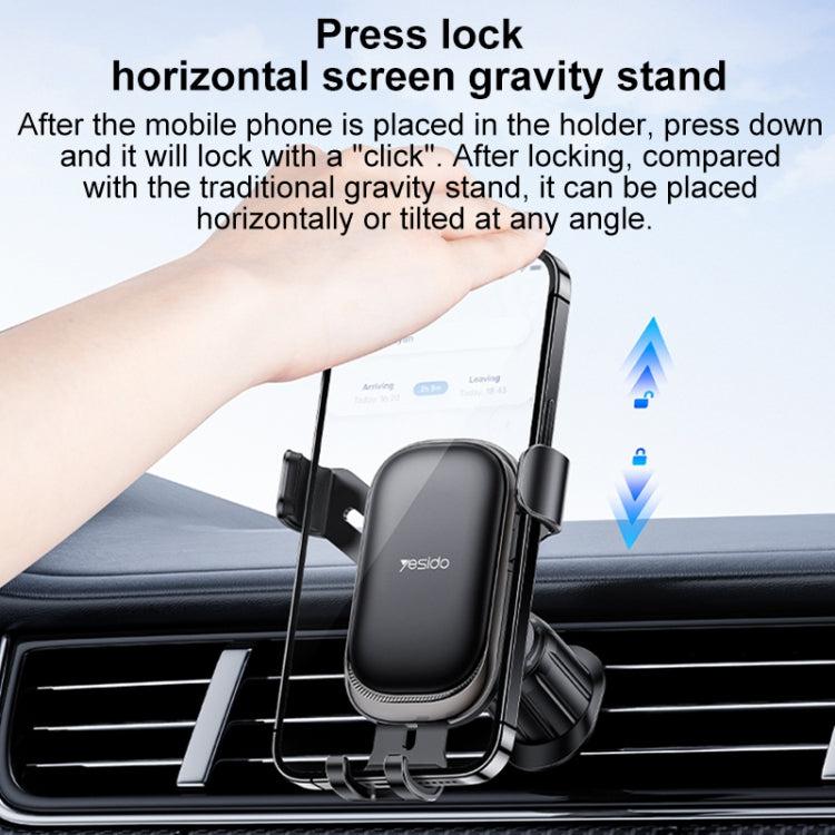 
                  
                    YESIDO C247 Air Vent Gravity Car Holder(Black)-MOBILE HOLDER-YESIDO-CARPLUS
                  
                