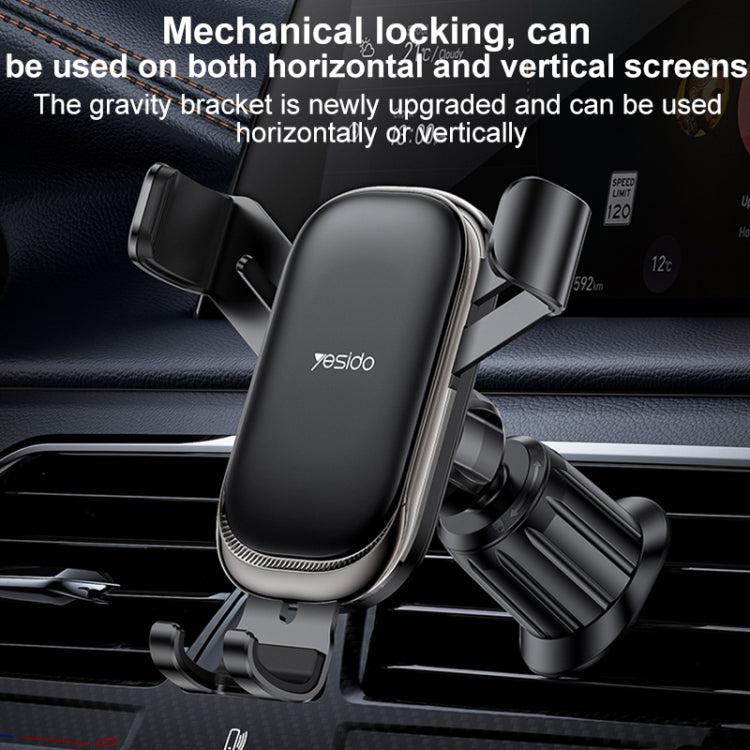 
                  
                    YESIDO C247 Air Vent Gravity Car Holder(Black)-MOBILE HOLDER-YESIDO-CARPLUS
                  
                