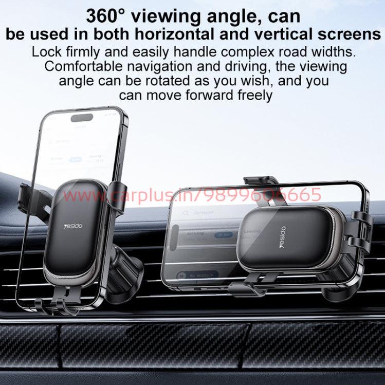 
                  
                    YESIDO C247 Air Vent Gravity Car Holder(Black)-MOBILE HOLDER-YESIDO-CARPLUS
                  
                