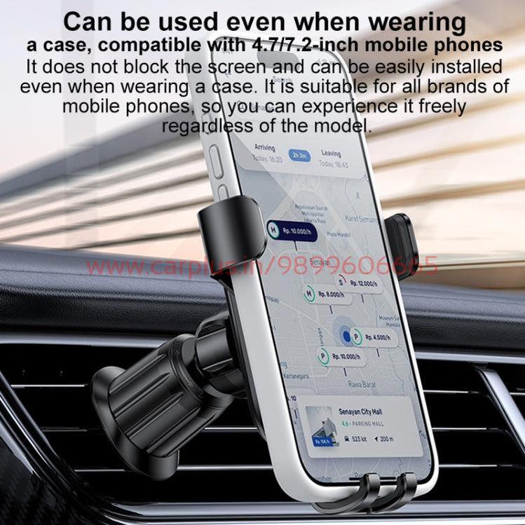 
                  
                    YESIDO C247 Air Vent Gravity Car Holder(Black)-MOBILE HOLDER-YESIDO-CARPLUS
                  
                