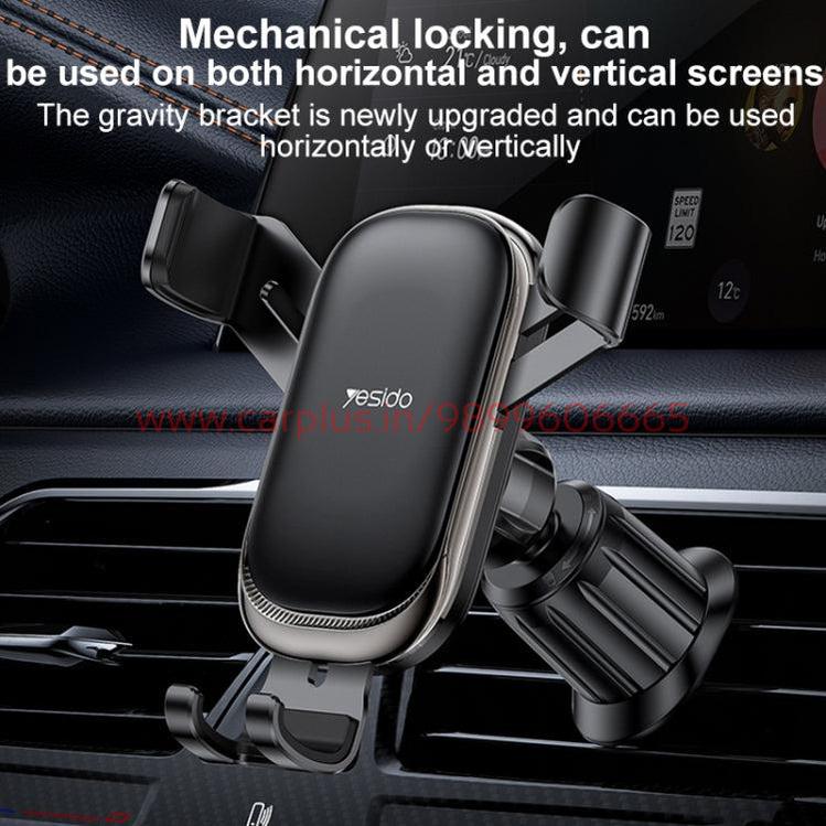 
                  
                    YESIDO C247 Air Vent Gravity Car Holder(Black)-MOBILE HOLDER-YESIDO-CARPLUS
                  
                