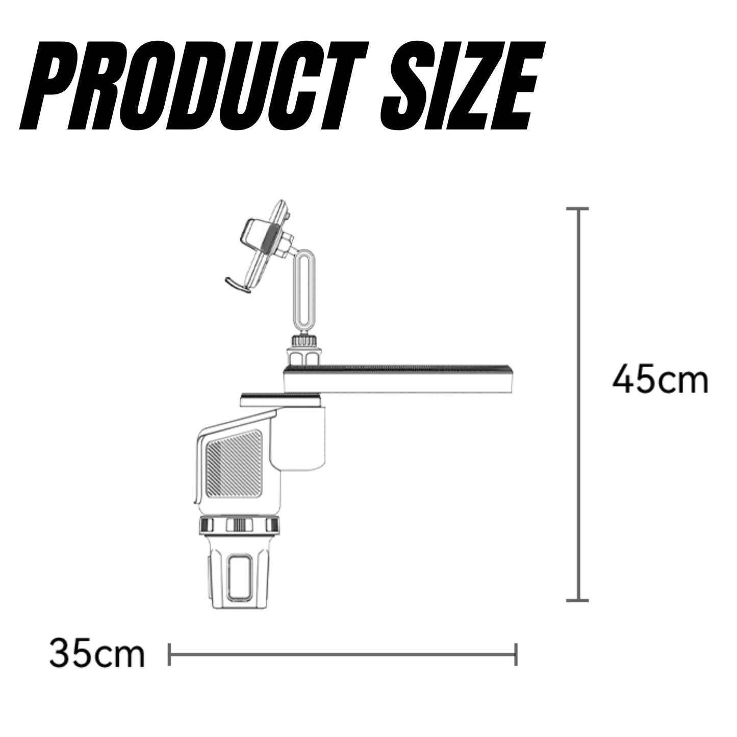 
                  
                    YESIDO C274 4-in-1 Multifunctional Car Cup Holder Tray Stand-GLASS HOLDER-YESIDO-CARPLUS
                  
                